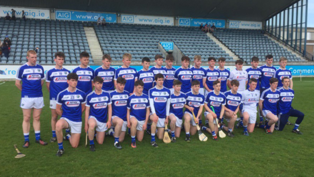 The Laois Minor Hurling team who face Dublin in the Leinster championship today