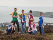 Laois man Liam Delaney, far right, pictured at the Celtic Challenge launch recently