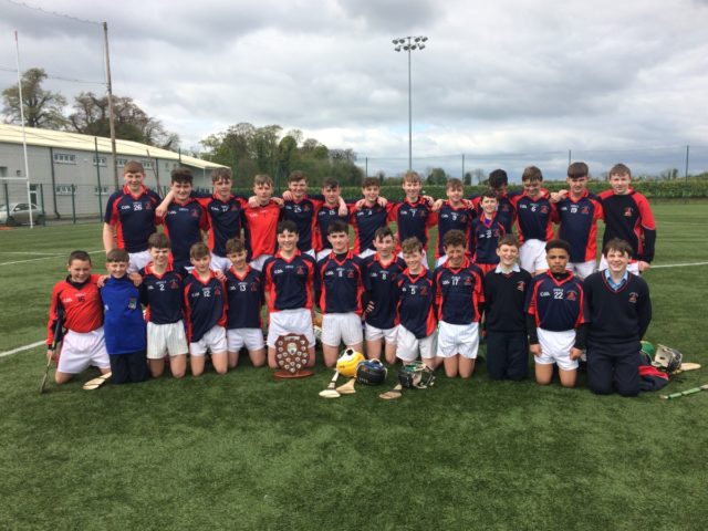 The victorious North Leinster team pictured with the cup