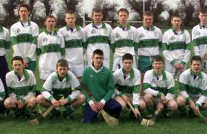 The Portlaoise U-17 hurling team who won the championship in 2000