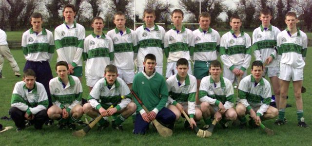 The Portlaoise U-17 hurling team who won the championship in 2000