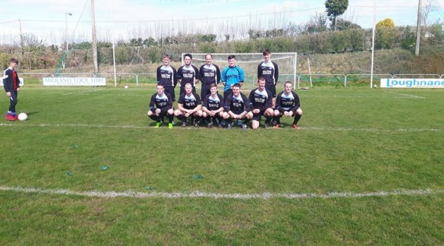 The Raheen FC side that reached the Division 2 Cup final today