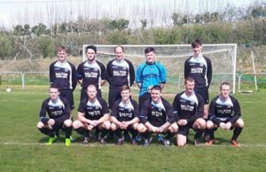 The Raheen FC side that reached the Division 2 Cup final today