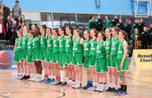 The Laois girls competed brilliantly for Ireland U-15 basketball team over the weekend