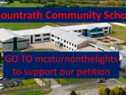Mountrath Community School is looking for public lights to be put up