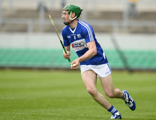 Paddy Purcell was in action today for Laois against Wexford