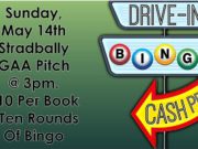 Drive-in bingo will be held in Stradbally GAA on Sunday