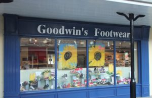 Goodwin's Footware was broken into on Monday night