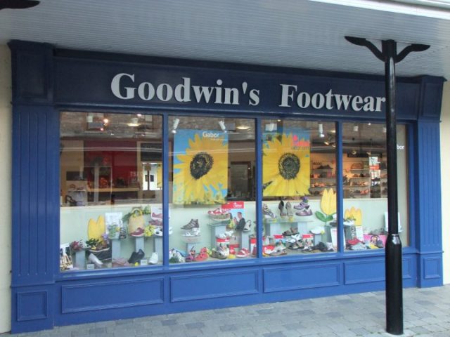 Goodwin's Footware was broken into on Monday night