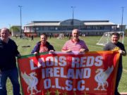 Members of the Laois Liverpool Supporters Club