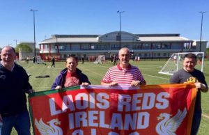 Members of the Laois Liverpool Supporters Club