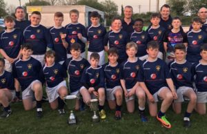 Three try Portlaoise win a second trophy