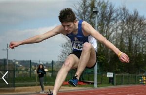 Cathal Grennan competed for Ireland last weekend at an international universities event