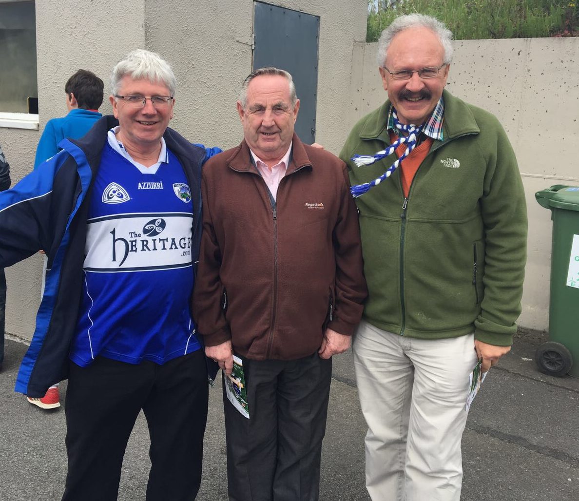 In pictures: Laois supporters in high spirits in O’Moore Park