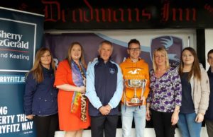 Ballyfin AC with Sherry Fitzgerald Hyland and the Deadmans Inn team