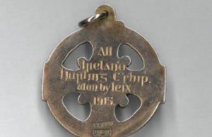 The medal which was auctioned off