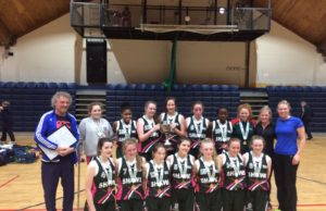 The Scoil Chríost Rí team who won the All-Ireland U-15 basketball title today