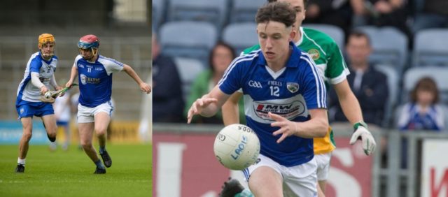 Twins Daniel and Ciarán Comerford are set to appear for Laois teams for the fifth consecutive weekend