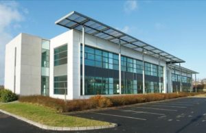 The Portlaoise Technology and Business Park was robbed