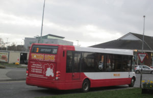 The new bus service begins this week