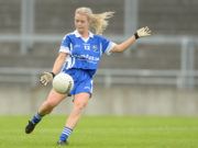 Rachel Williams tried hard for the Laois Ladies in their defeat against Dublin this morning