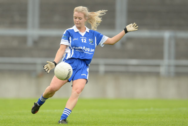 Rachel Williams tried hard for the Laois Ladies in their defeat against Dublin this morning