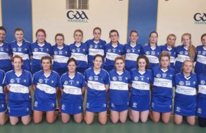 The Laois camogie team who took on Meath in the All-Ireland Intermediate championship today