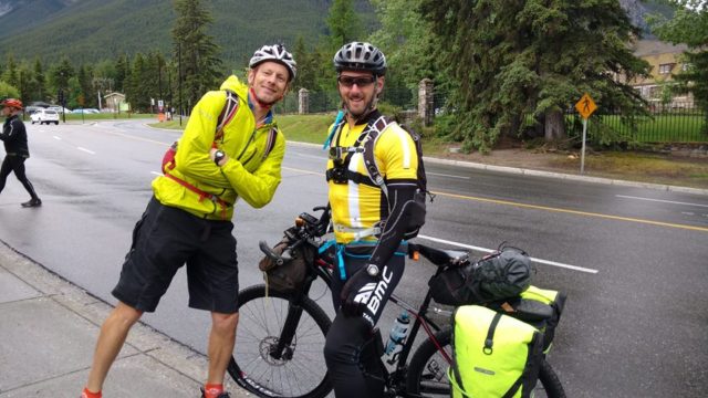 John Bolton, pictured on his bike before setting off on his journey