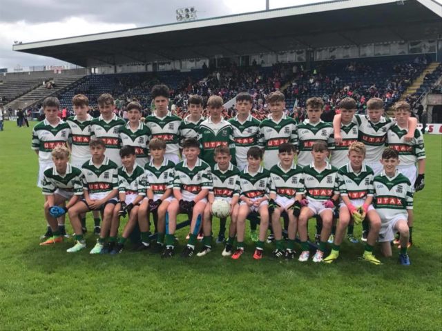 The Portlaoise team who contested the Division 1 All-Ireland Feile football final yesterday