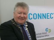 Cllr John Moran was at the centre of controversy this afternoon