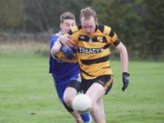 Robbie Dowling was in fine form for The Heath last night in their win over Arles-Killeen