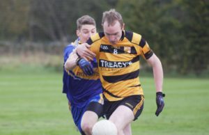 Robbie Dowling was in fine form for The Heath last night in their win over Arles-Killeen