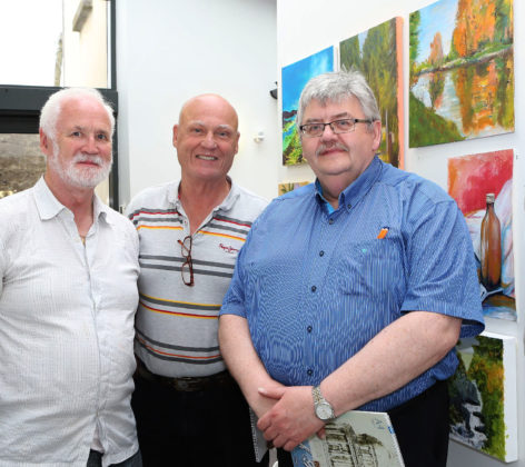 Padraig O'Flannadhra, Jack Ozenbrook and Liam Phelan