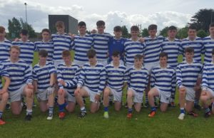 The Knockbeg College team who took part in the annual 1916 Commemoration Football Blitz