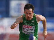St Abbans hurdler Paul Byrne smashed his own personal best at the weekend
