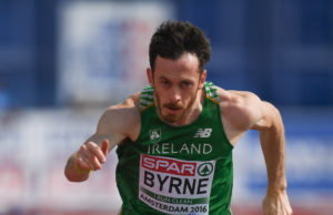St Abbans hurdler Paul Byrne smashed his own personal best at the weekend