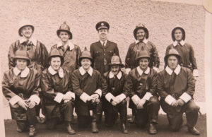 Pat Critchley fire brigade column
