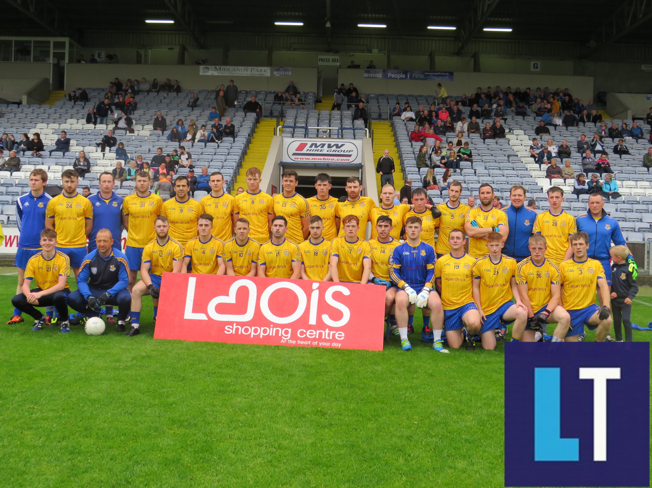 The St Joseph's team who played O'Dempsey's this evening