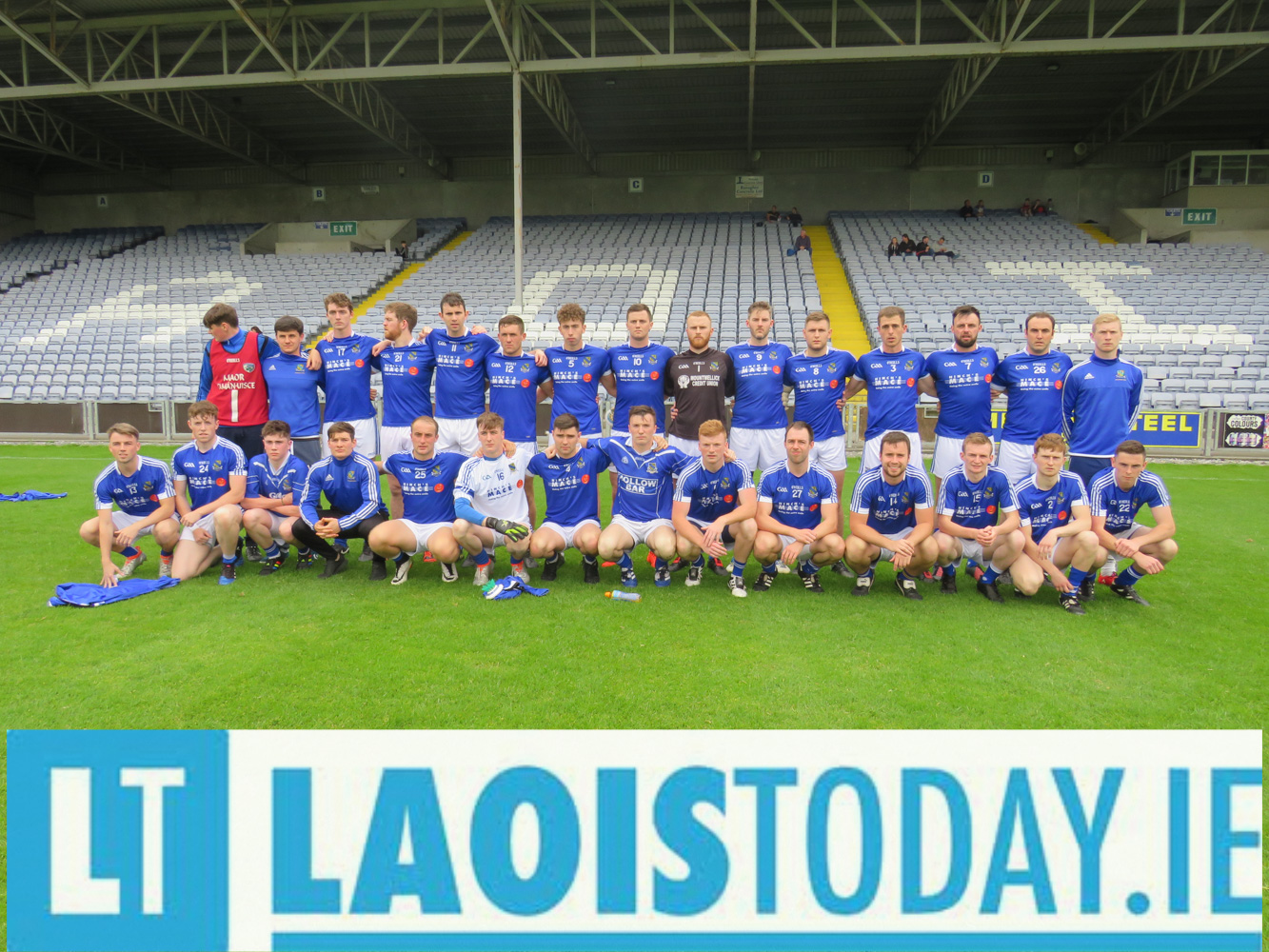 The Mountmellick team who took on Courtwood in the ACFL Division 2 final