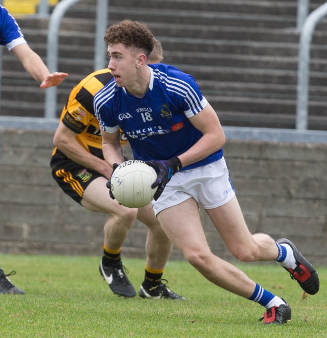 Oisin Morris will be hoping Mountmellick Gaels can beat Arles-Killeen