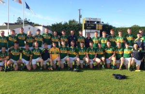 The Ballylinan team who beat Portarlington in the ACFL Division 1B final tonight