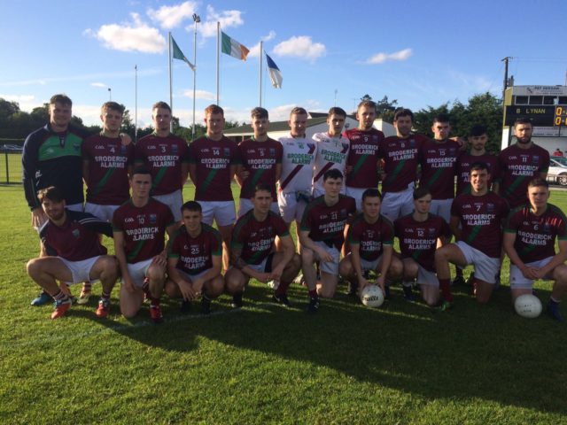 The Portarlington team who lost to Ballylinan in Stradbally tonight