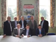 The signing of the contracts for Knockbeg College rebuild