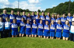 The Laois minor camogie team who beat Carlow