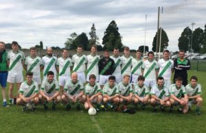The Rosenallis team who will do battle with Errill tonight