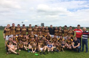 The Camross team who were crowned ACFL Division 5 champions in Mountmellick this morning