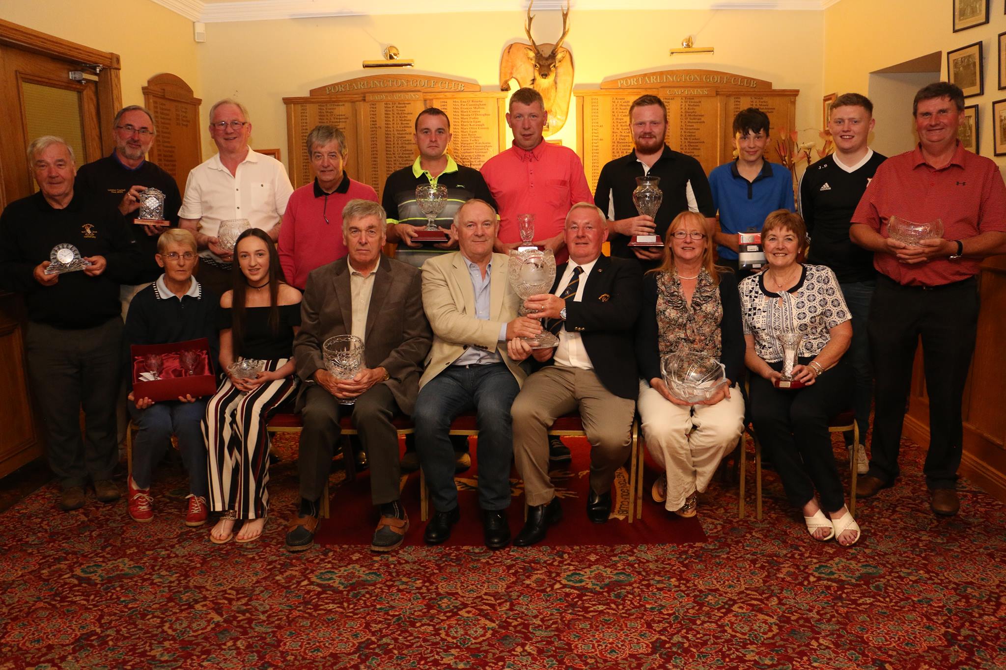 All The Results From The Recent Captain S Prize In Portarlington Golf Club Laois Today