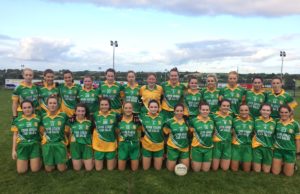 The Park-Ratheniska team who won the Ladies IFC