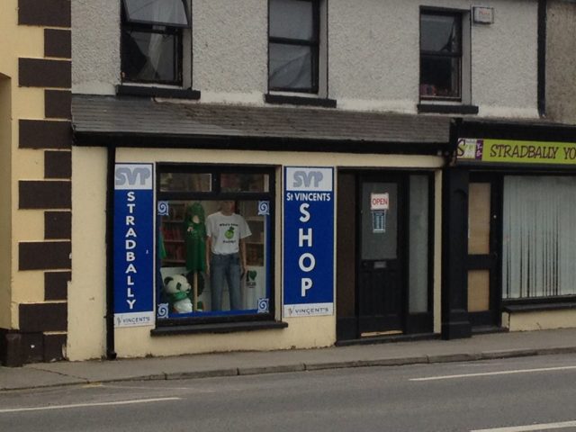 The St Vincent de Paul shopt in Stradbally