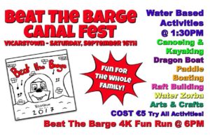 Beat the Barge takes place in Vicarstown this weekend